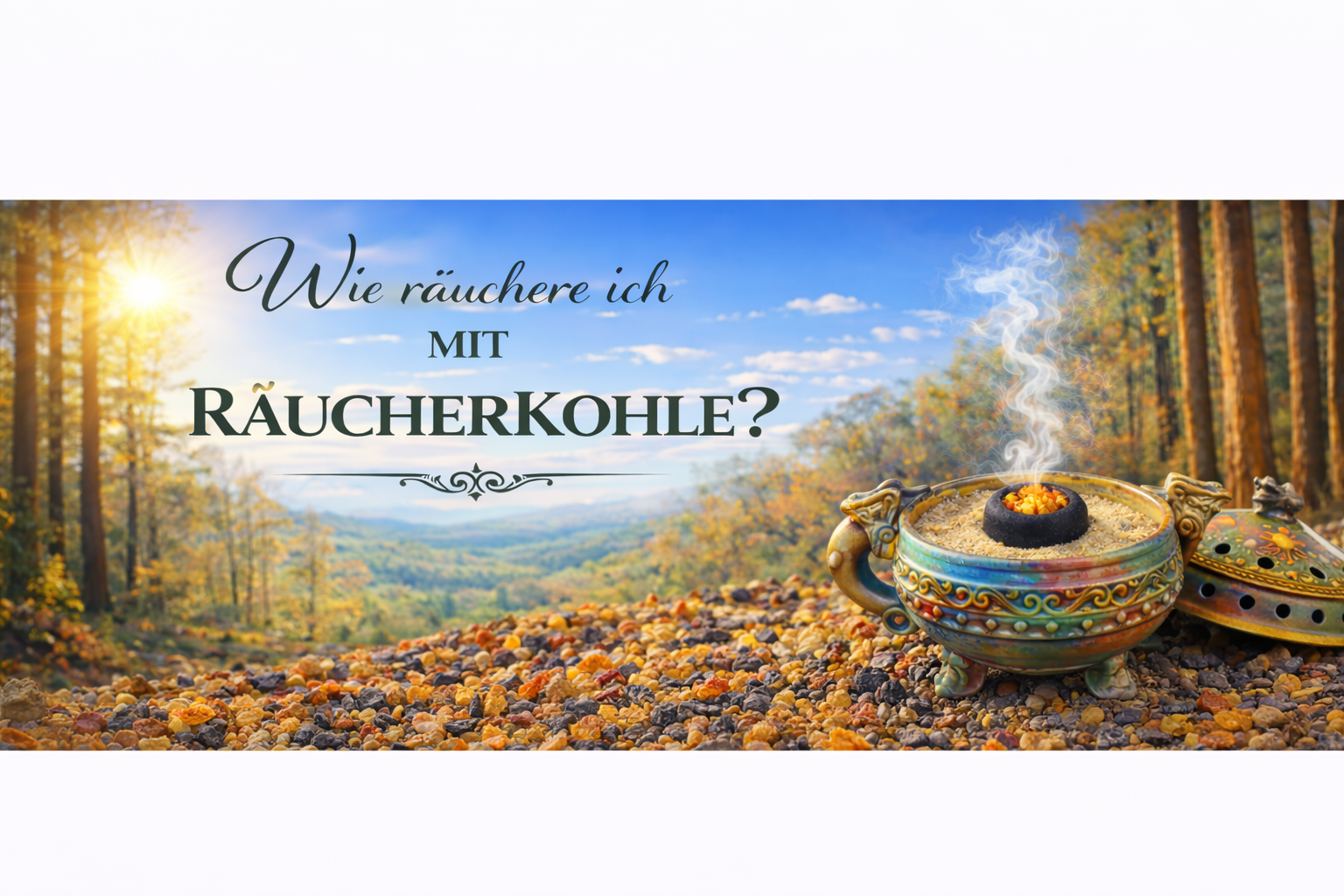 Räuchern mit Kohle